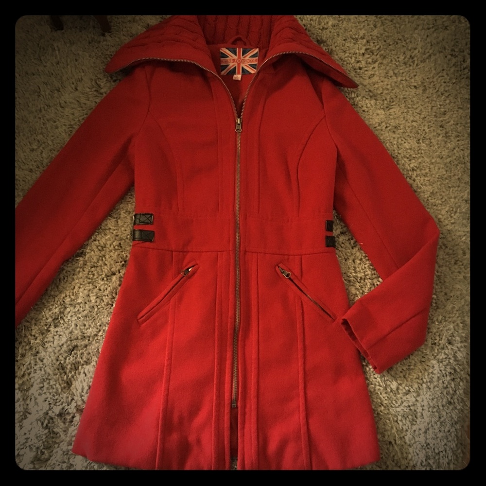 Miss London Red Jacket